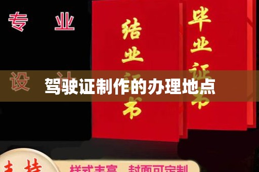 前进驾驶证制作的办理地点